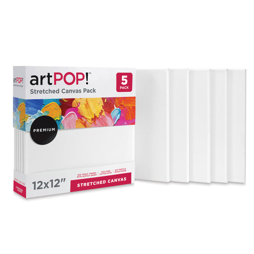  U.S. Art Supply Multi-Pack 6-Ea of 5 x 5, 8 x 8, 10 x