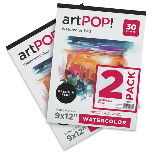 artPOP! Premium Plus Synthetic Watercolor Brush Set