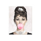 Audrey Hepburn Pink Bubble Gum