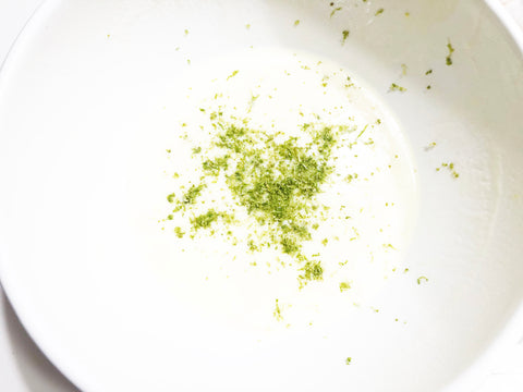 add lime zest to buttermilk for fried chicken