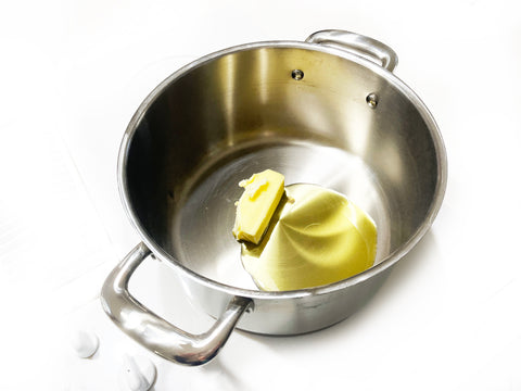 butter in ID21 stainless steel 6 quart stockpot