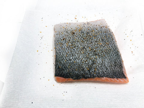 sazonar salmón para ensalada juego de hierro fundido de 3 piezas