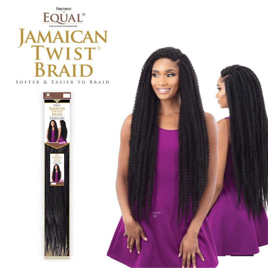 Freetress Equal Jamaican Twist Extra Long Braiding Hair Marley Braid Super Beauty Online