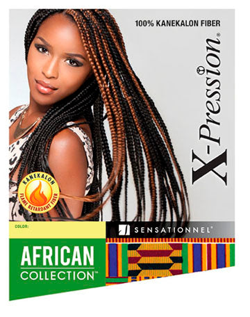 AFRICAN COLLECTIONN X-PRESSION OMBRE BRAIDING HAIR 46