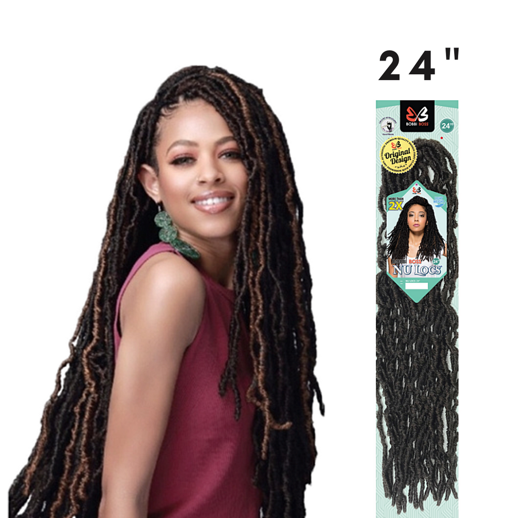 BOBBI BOSS NU LOCS 2X LIGHT WEIGHT 24" CROCHET HAIR Super Beauty Online