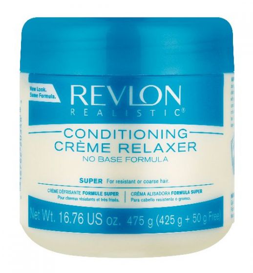 Revlon Realistic Conditioning Creme Relaxer 1676 Oz No Base Formula Super Beauty Online 