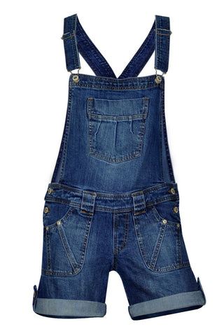 Womens Dungaree Shorts