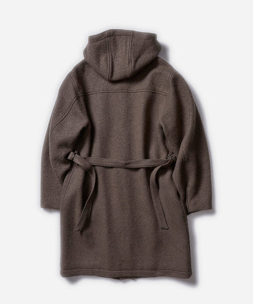 BIOTOP(ビオトープ) / 【AURALEE】BRUSHED ALPACA WOOL MELTON HOODED 