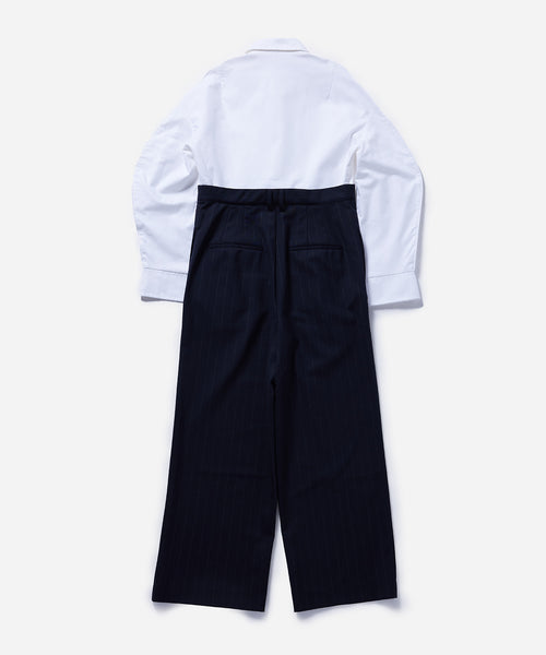 BIOTOP / WOMEN【IIROT】 OX shirt Jump Suit (オールインワン 