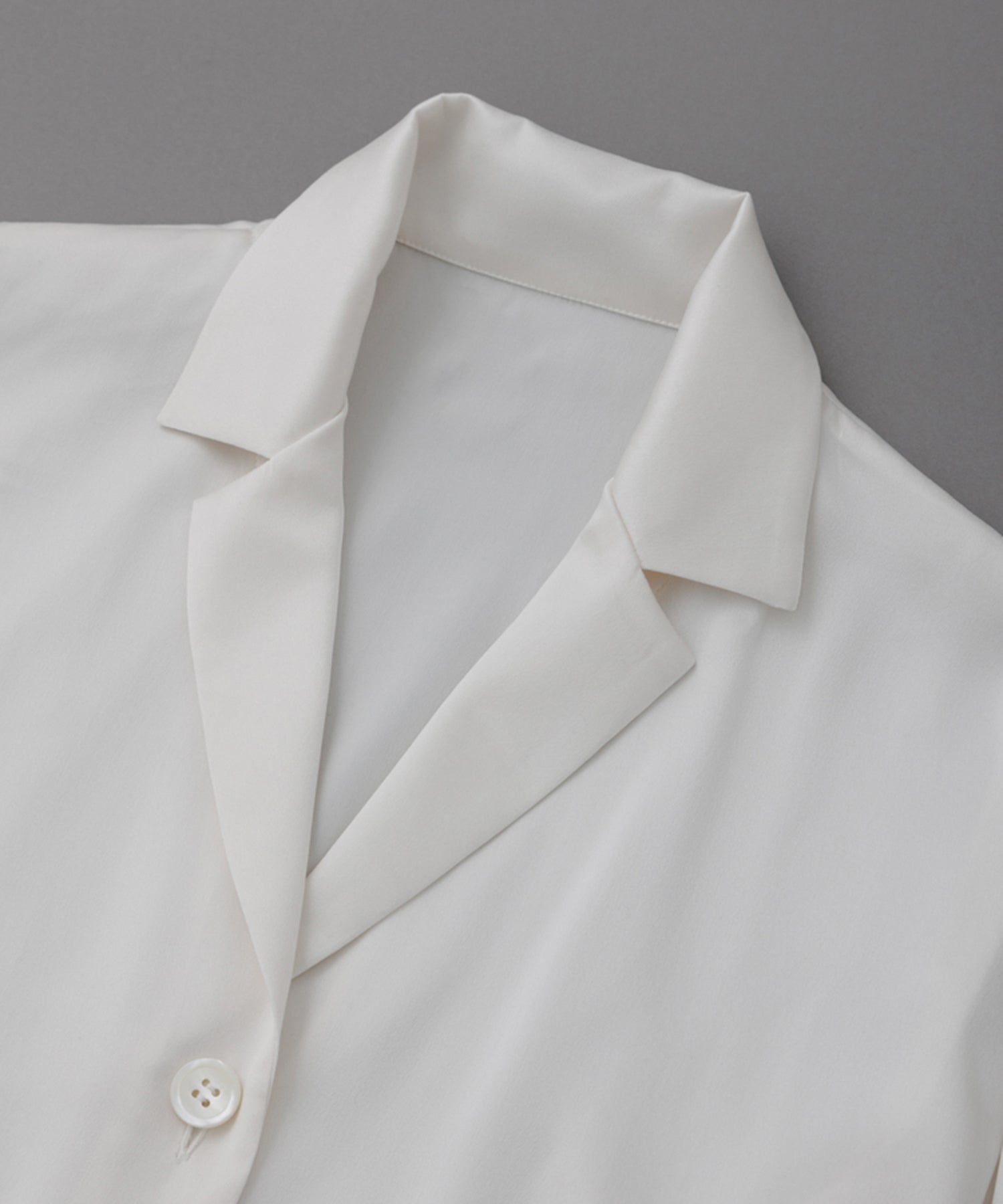 新作　yo BIOTOP Silk jersey collar shirt