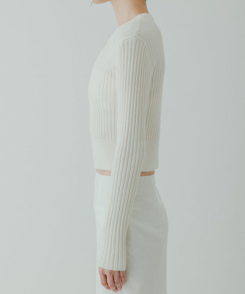 BIOTOP(ビオトープ) / 【yo BIOTOP】Wool zip short cardigan ...