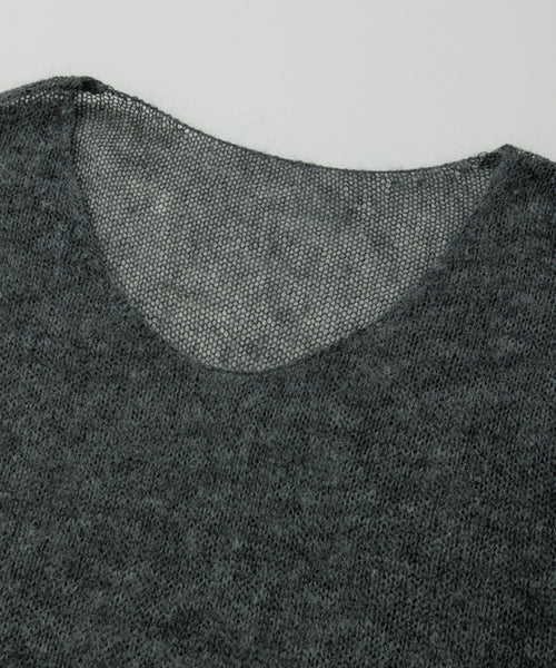 BIOTOP(ビオトープ) / 【yo BIOTOP】Sheer mohair V top (トップス ...