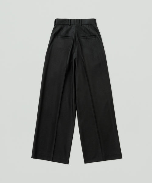 特別価格 パンツ yo BIOTOP High waist slacks black 0 パンツ