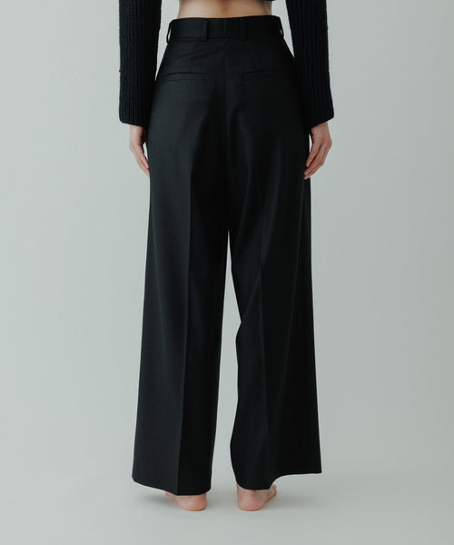 BIOTOP(ビオトープ) / 【yo BIOTOP】High waist wool slacks (パンツ ...