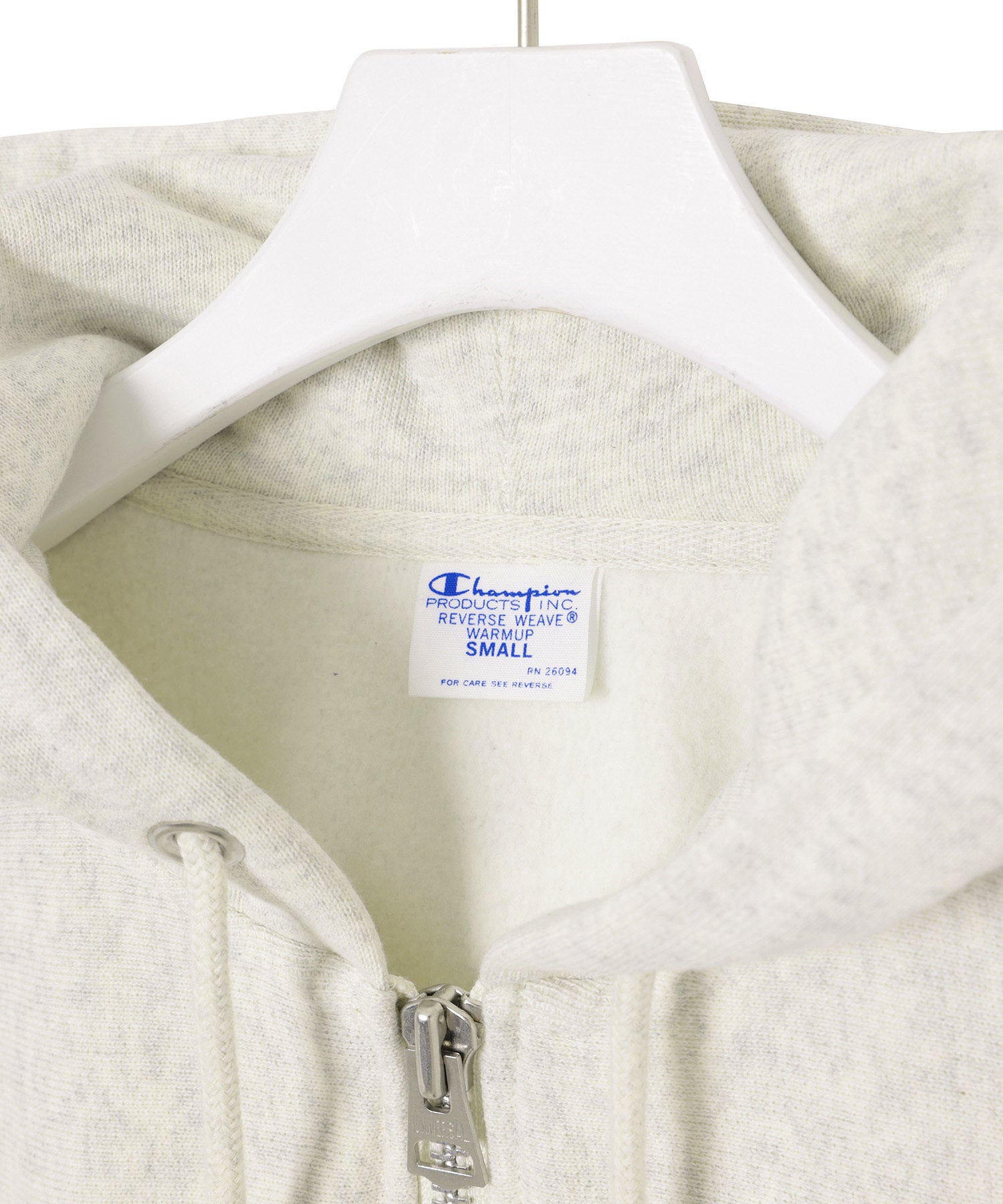 Champion for ADAM ET ROPE'】EX SEPARATE POCKET ZIP UP REVERS WEAVE