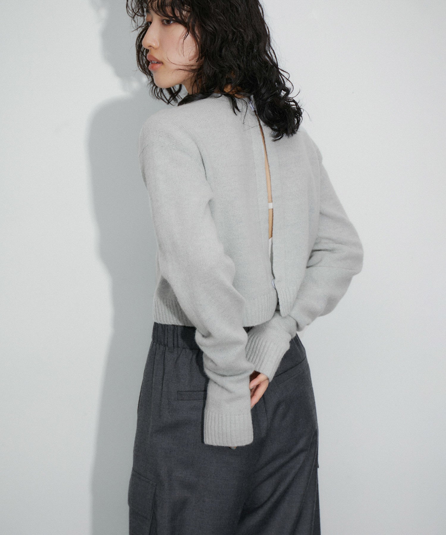 公式サイト限定】【AURALEE】BRUSHED RASCHEL MOLE KNIT PULLOVER ...