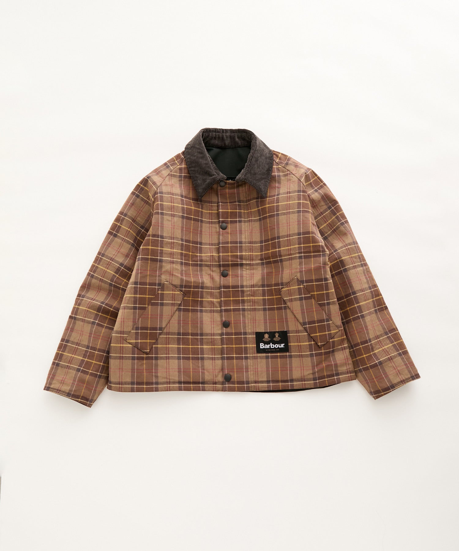 BARBOUR/バブアー別注】TRANSPORT リバーシブルブルゾン | nate ...