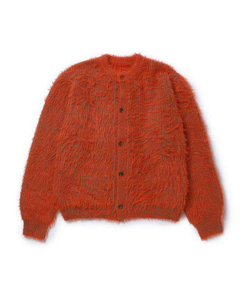 M TO R / ［TOPS］SHAGGY KNIT CARDIGAN UNISEX (トップス ...
