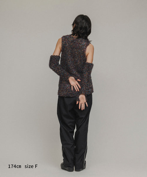 M TO R(ムウ ト アール) / ［TOPS］GALAXY TUNIC KNIT VEST (トップス 