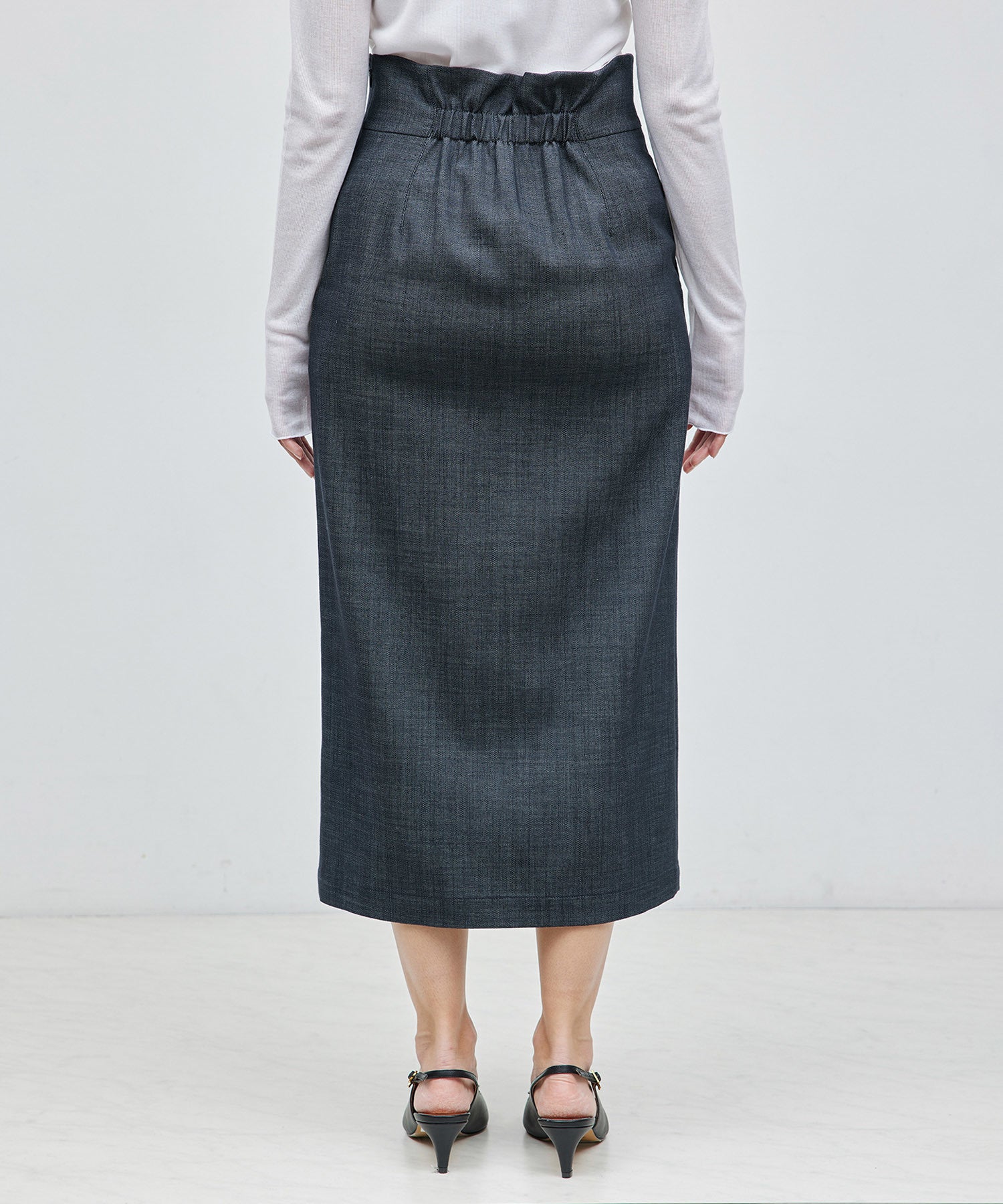 デニムライクポケット付きタイトスカート ｜ ROPE'（ロペ） | ブランド 