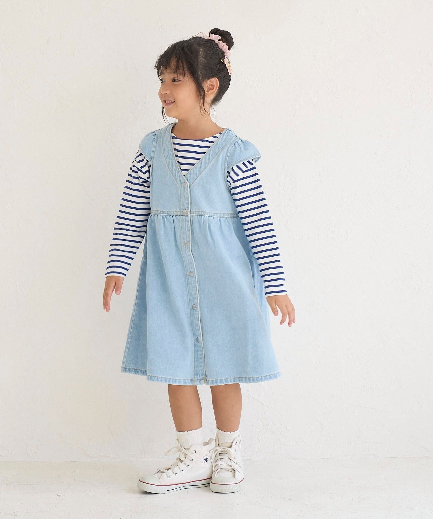 KIDS】デニムワンピース/WEB限定サイズ:110cm ｜ ROPE' PICNIC ロペピクニック オフィシャルサイト