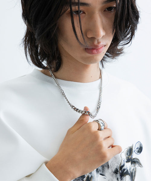 JUNRed / ital. from JUNRed / moon chain necklace (アクセサリー 