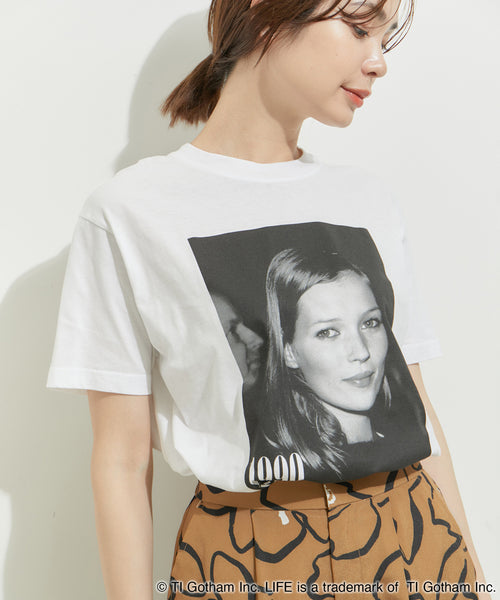LE CERCLE par ropé(ル セルクル パー ロペ) / 【GOOD ROCK SPEED】LIFE PHOTO半袖Tシャツ/KATE  MOSS (トップス / Tシャツ/カットソー) 通販｜J'aDoRe JUN ONLINE