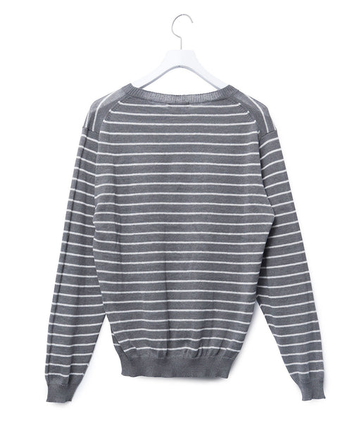 ADAM ET ROPÉ HOMME / MENS【MARGARET HOWELL】STRIPE KNIT (トップス