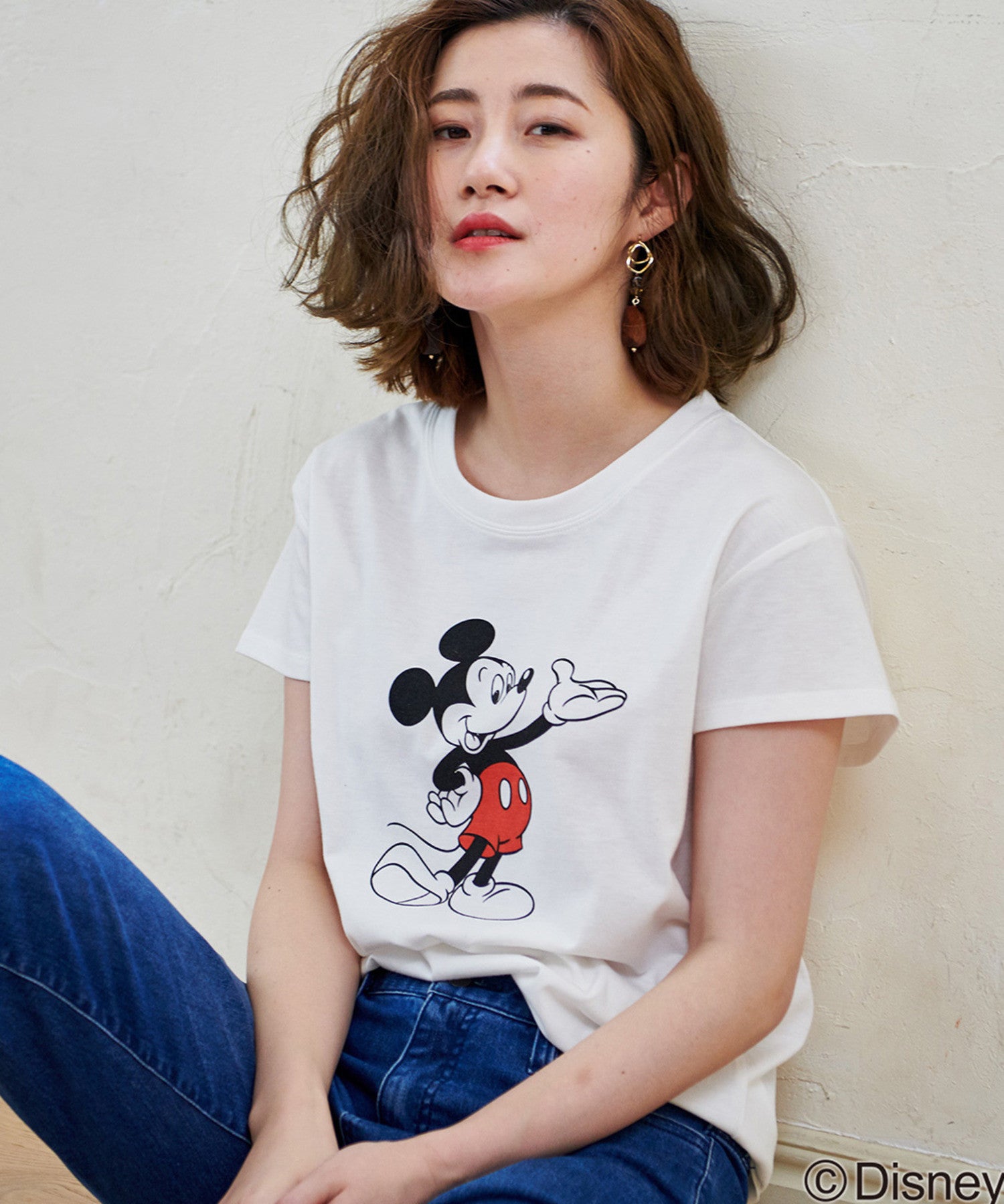 Disney ディズニー Mickey Tシャツ Rope Picnic ロペピクニック オフィシャルサイト