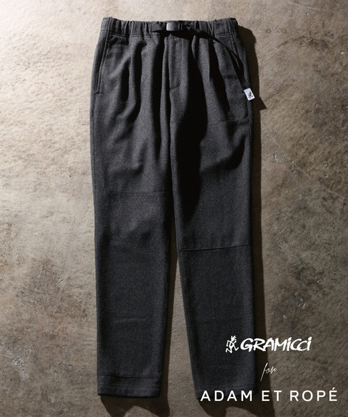 ADAM ET ROPÉ HOMME / 【GRAMICCI 別注】 WOOL CRAZY 1TUCK PANTS ...