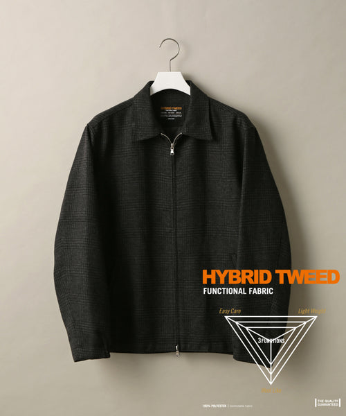 ADAM ET ROPÉ HOMME / 【HYBRID TWEED】ジップブルゾン (ジャケット