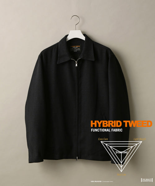 ADAM ET ROPÉ HOMME / 【HYBRID TWEED】ジップブルゾン (ジャケット