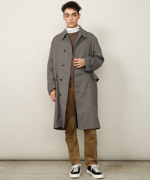 ADAM ET ROPÉ HOMME / 【HYBRID TWEED】ステンカラー