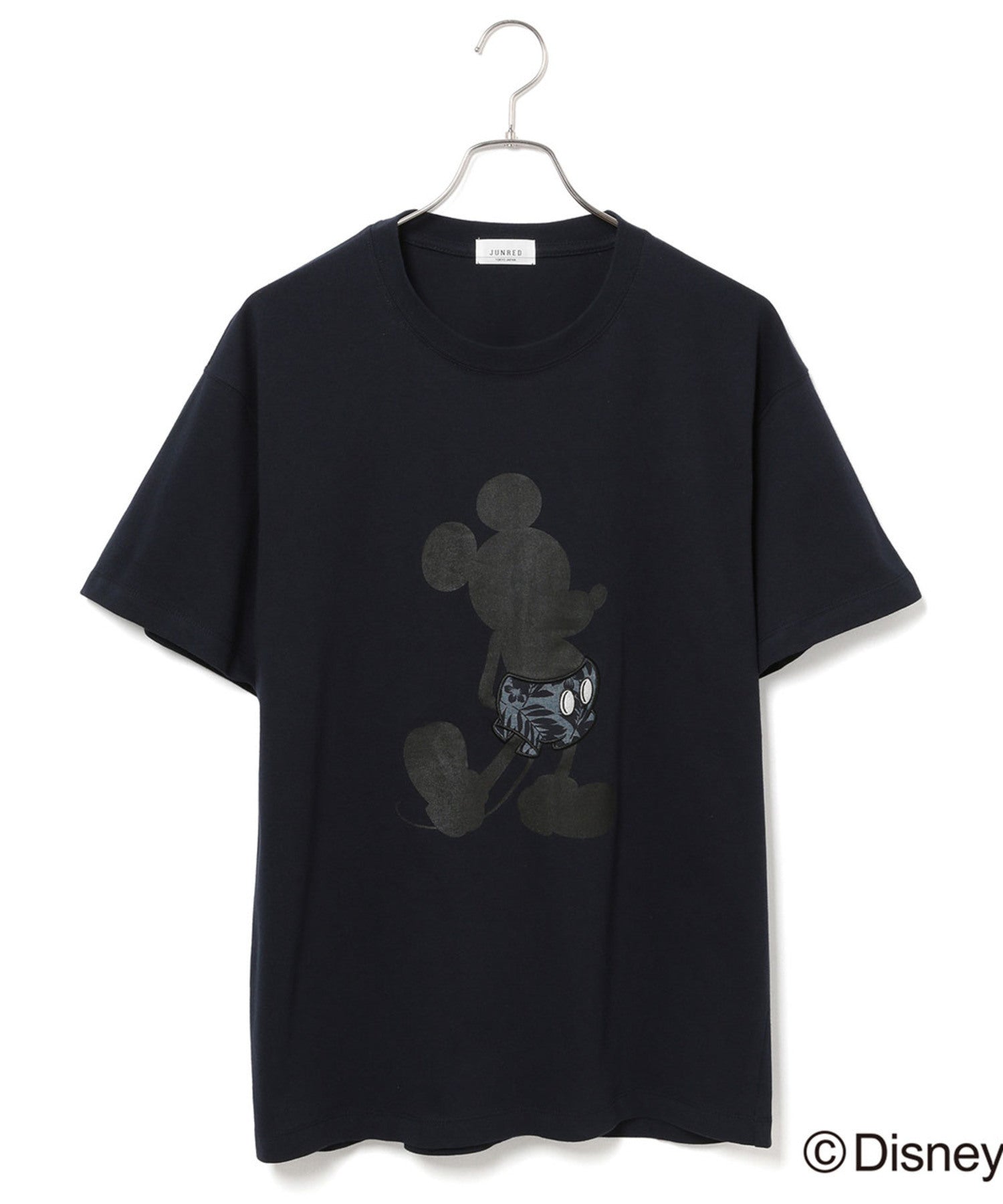 Junred Mickey Mouse ミッキーマウス シルエットミッキー別地使いtシャツ トップス Tシャツ カットソー 通販 J Adore Jun Online