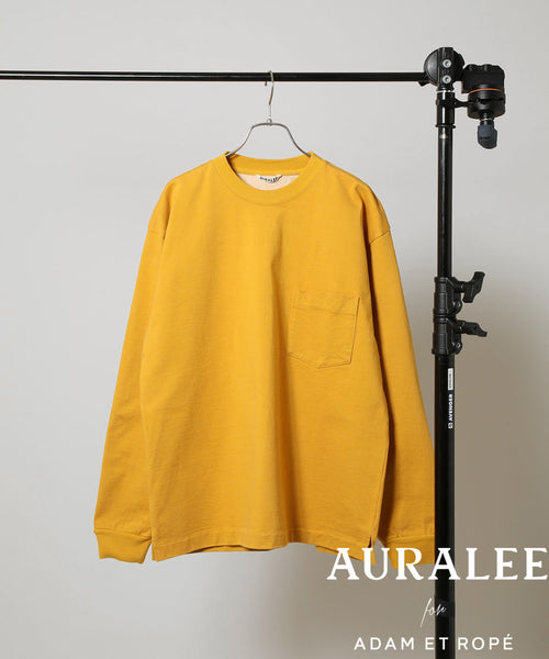 アダムエロペ【AURALEE】別注STANDUP L/S TEE