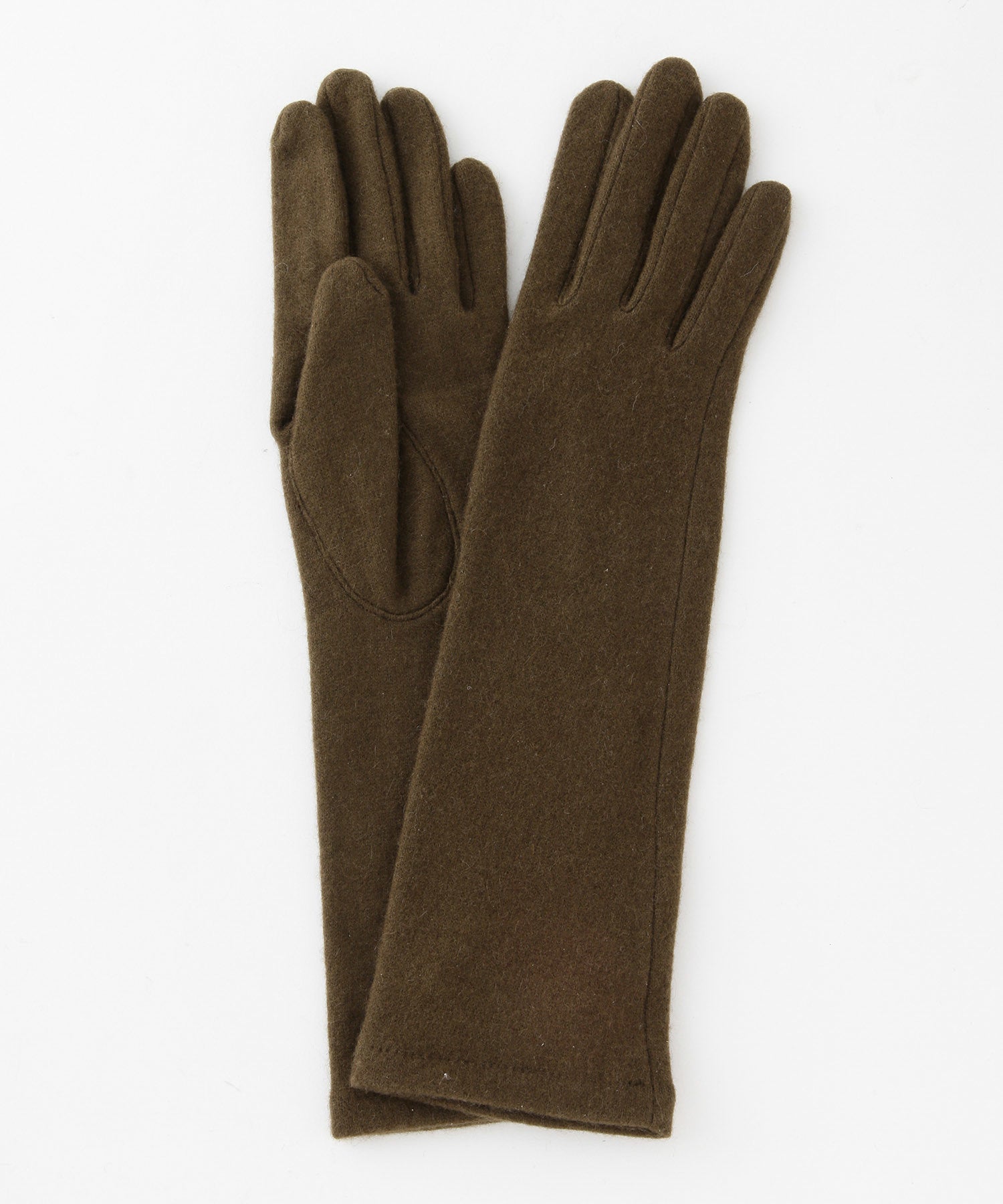 ブラウン系（23）】【AGNELLE 】別注レザーグローブ(CELIA型) - 手袋
