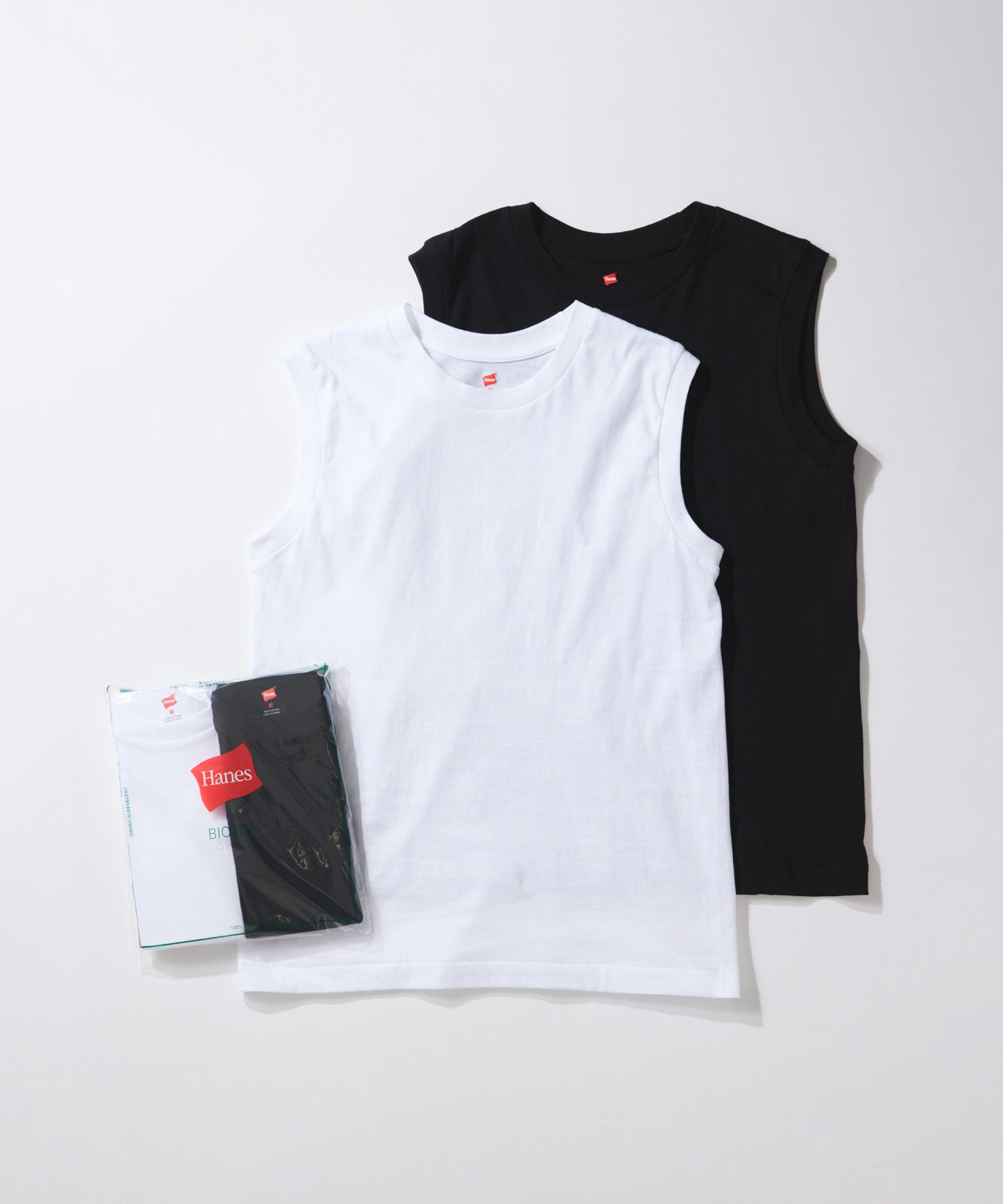 Hanes for BIOTOP】Sleeveless T-Shirts ｜ ADAM ET ROPE 