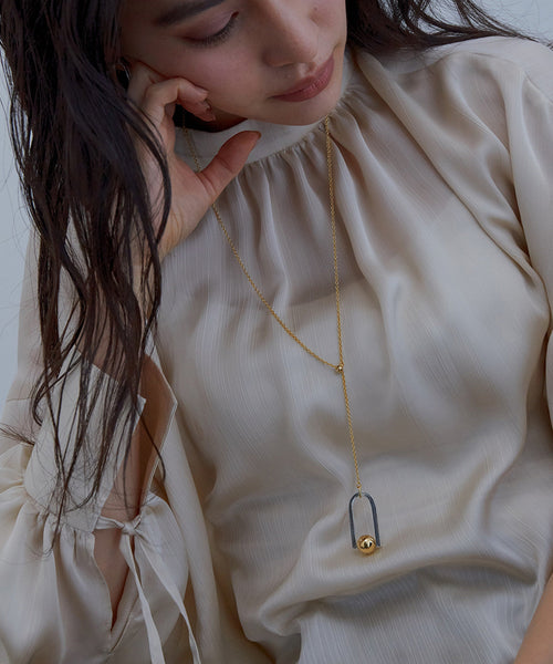 Sea`ds Mara(シーズマーラ) / 【Sea`ds Mara】U line necklace