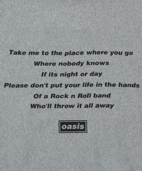 ADAM ET ROPÉ HOMME / 【oasis for ADAM ET ROPE'】SONG LYRICS PARKA