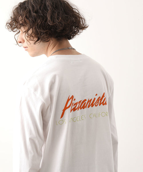 JUNRed / PIZZANISTA!バックプリントL/S T (トップス / Tシャツ ...