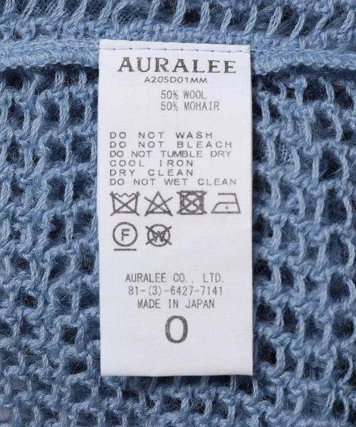 ADAM ET ROPÉ FEMME / 【AURALEE】MOHAIR WOOL MESH KNIT OP ...