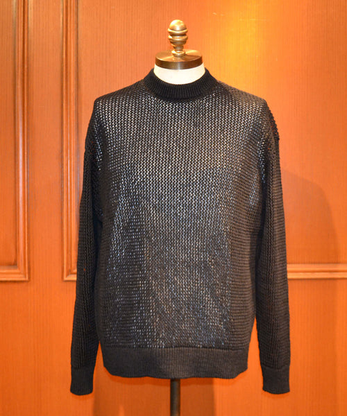 ADAM ET ROPÉ WILD LIFE TAILOR / 【AURALEE】FLAT YARN MESH KNIT P/O