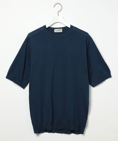 ADAM ET ROPÉ WILD LIFE TAILOR / 【JOHN SMEDLEY】PULLOVER CN SS