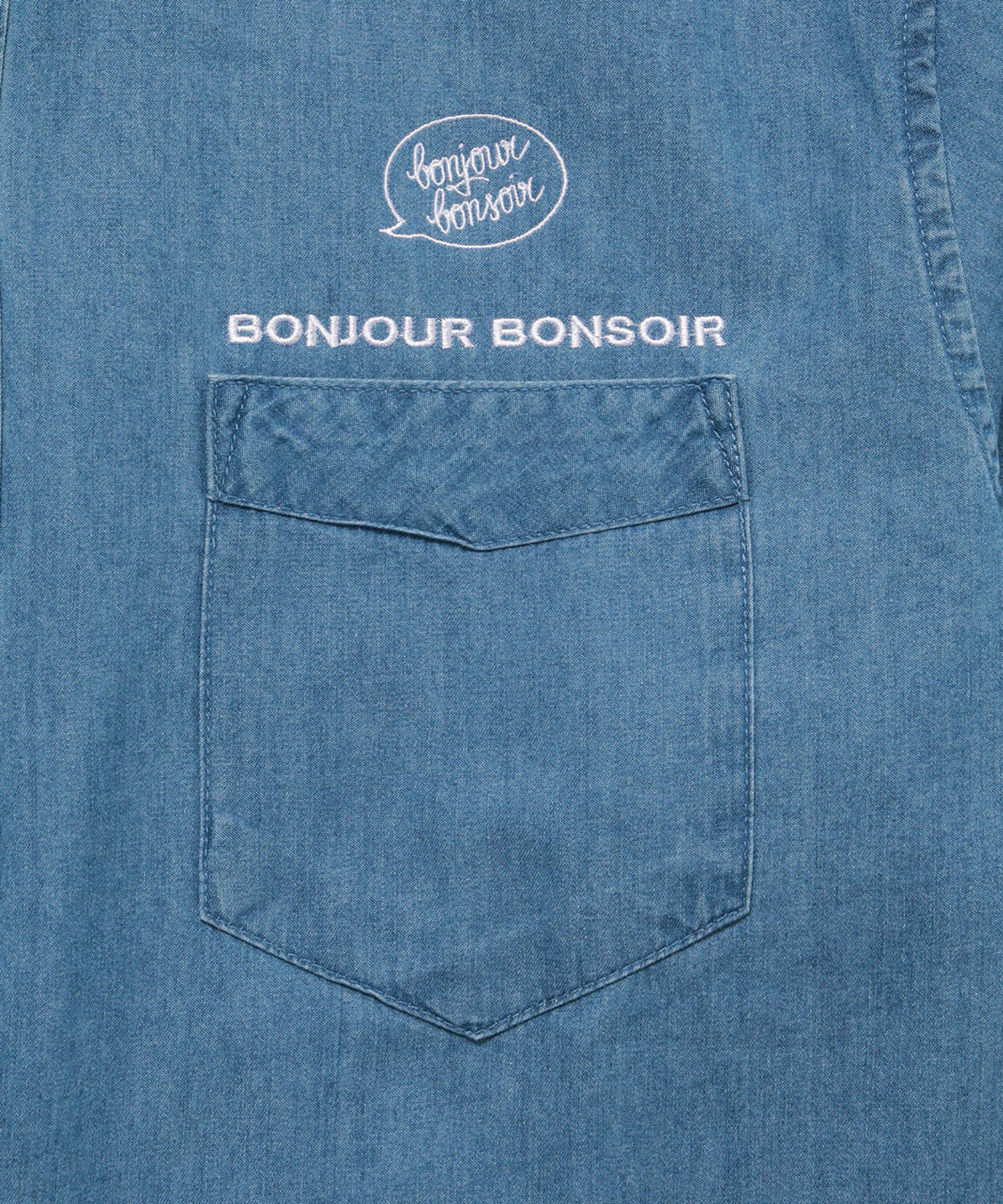 bonjour bonsoir】BLUE SHIRT｜J'aDoRe JUN ONLINE OUTLET｜ジャドール