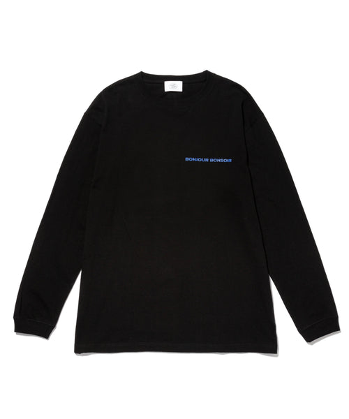 bonjour records / 【bonjour bonsoir】BASIC L/S T-Shirt 20SS