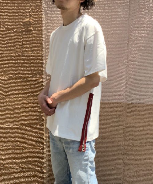 bonjour records / 【MISTERGENTLEMAN】SIDE ZIP BIG T-Shirt