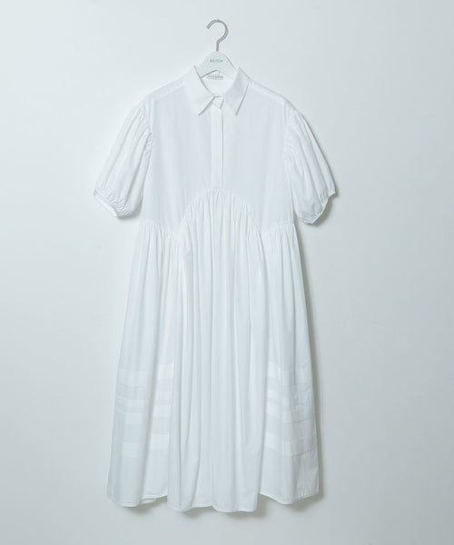 BIOTOP / WOMENS【CECILIE BAHNSEN】LONG SHIRT DRESS (ワンピース