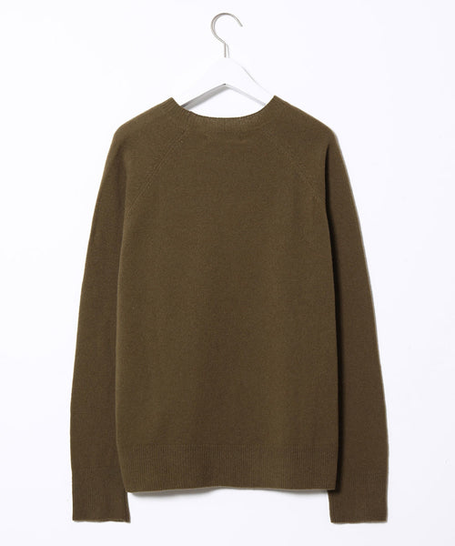 BIOTOP / WOMENS【Cristaseya】CASHMERE&WOOL ROUND NECK SWEATER ...