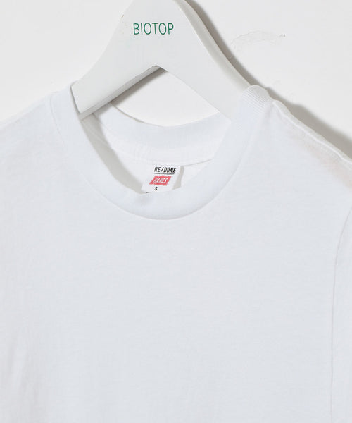 BIOTOP / WOMENS【RE/DONE】1960 SLIM TEE (トップス / Tシャツ