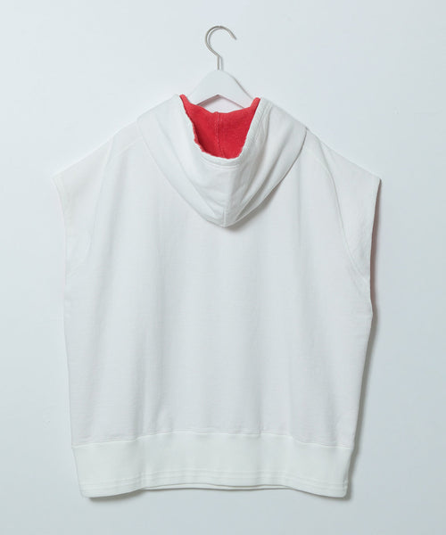 BIOTOP / WOMENS【FUMIKA UCHIDA】NO-SLEEVE DOUBLE FACE HOODY ...